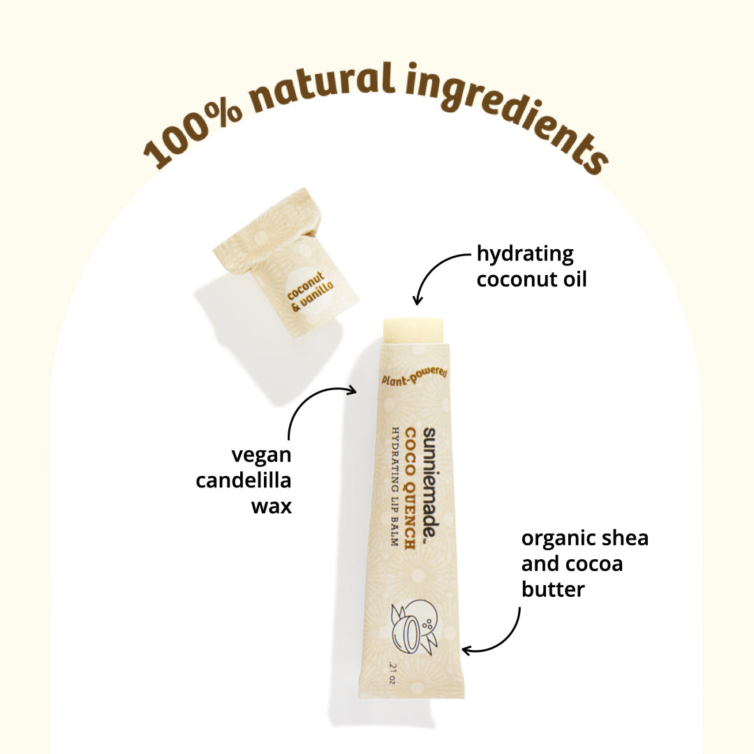 Baume à lèvres hydratant Coco Quench
