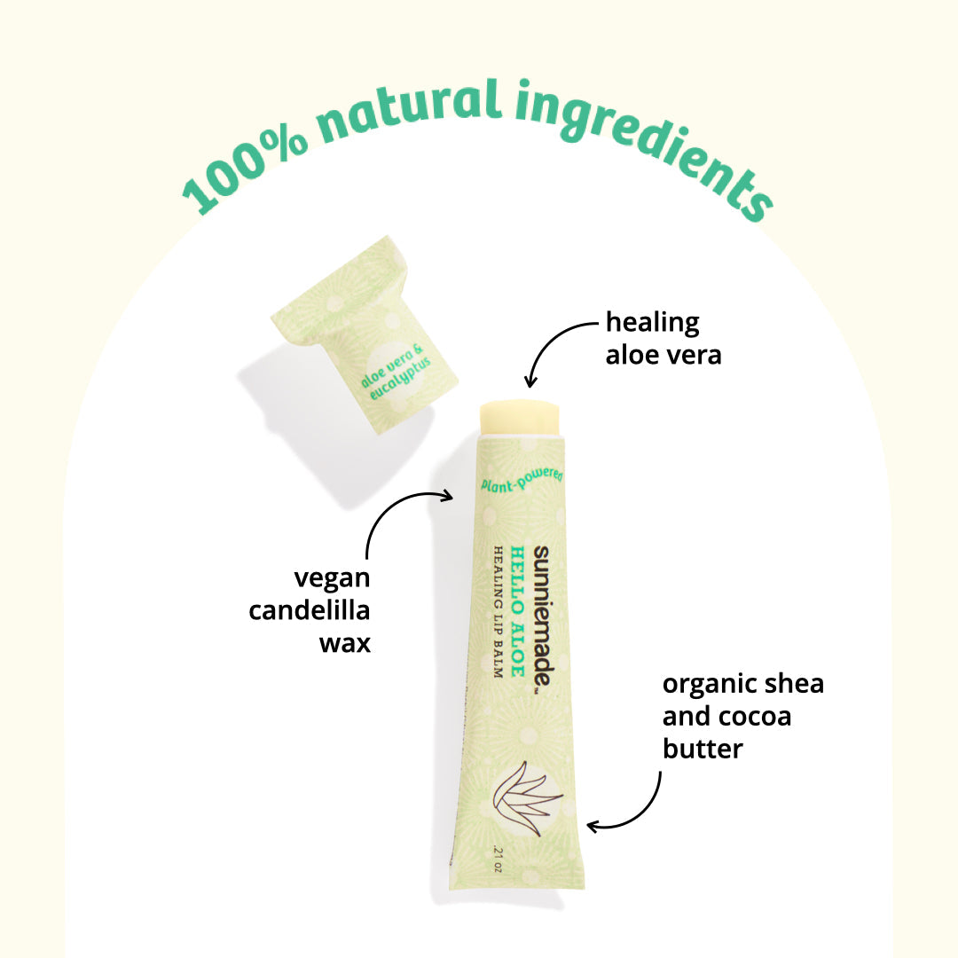 Bálsamo labial curativo Hello Aloe