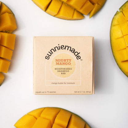 Barra de champú hidratante Mighty Mango