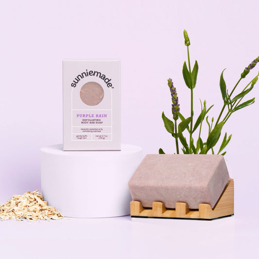 Purple Rain Exfoliating Body Bar Soap