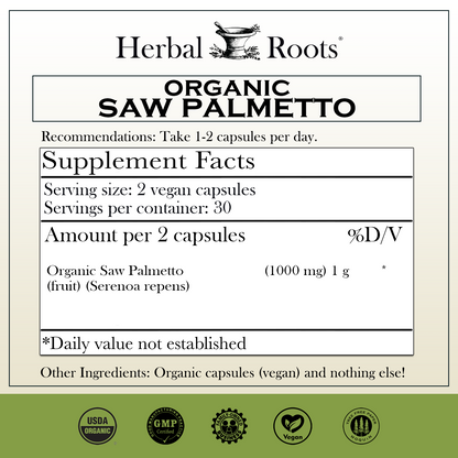 Organic Saw Palmetto