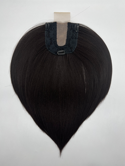 JBEXTENSION Clip in Topper Hair 14 inch 5*5 Piece for Women Clip in Top Crown Hair Clip on Toupee Hairpiece for Slight Hair Loss/Thinning Hair 14 Inch