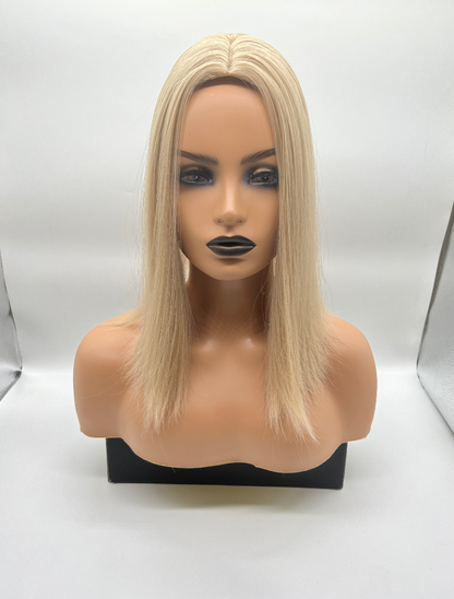 JBEXTENSION Clip in Topper Hair 14 inch 5*5 Piece for Women Clip in Top Crown Hair Clip on Toupee Hairpiece for Slight Hair Loss/Thinning Hair 14 Inch