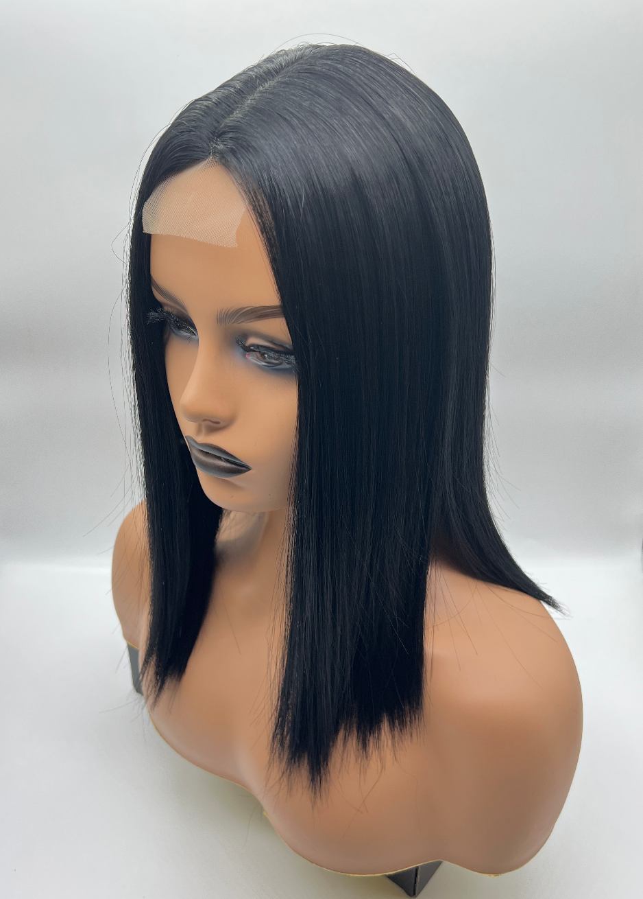 JBEXTENSION Clip in Topper Hair 14 inch 5*5 Piece for Women Clip in Top Crown Hair Clip on Toupee Hairpiece for Slight Hair Loss/Thinning Hair 14 Inch