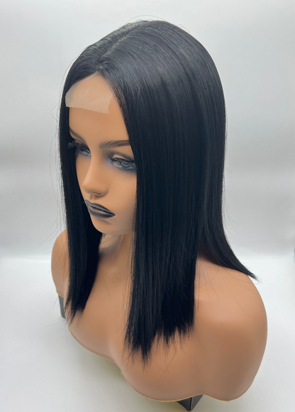 JBEXTENSION Clip in Topper Hair 14 inch 5*5 Piece for Women Clip in Top Crown Hair Clip on Toupee Hairpiece for Slight Hair Loss/Thinning Hair 14 Inch