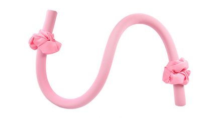 HEATLESS CURLER FUCHSIA with 2 elastic bangs