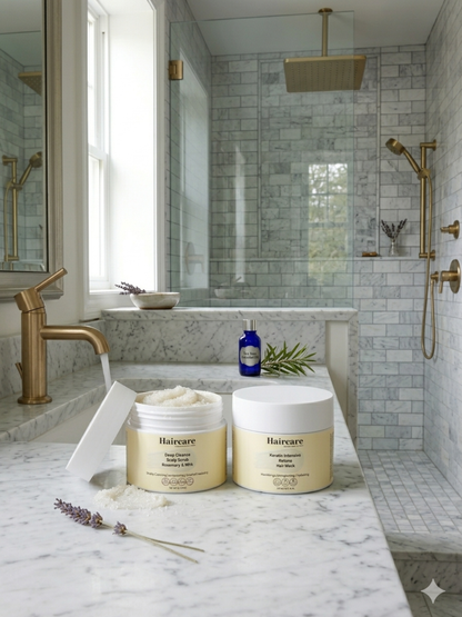 Scrub & Mask Bundle — removes buildup, reduces dandruff & repairs damaged hair