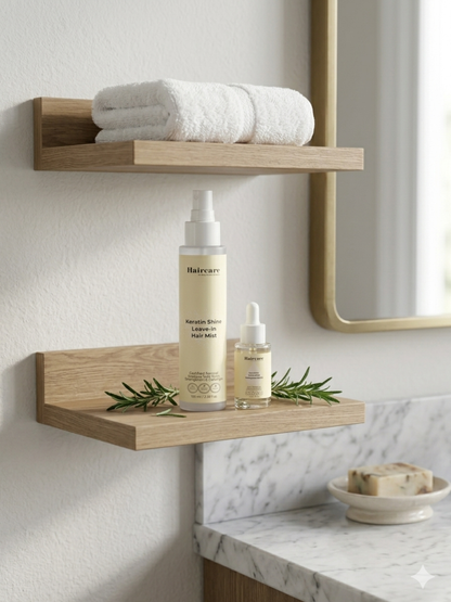 Keratin Mist & Rosemary Scalp Oil products — weekly scalp nourishment & daily shine