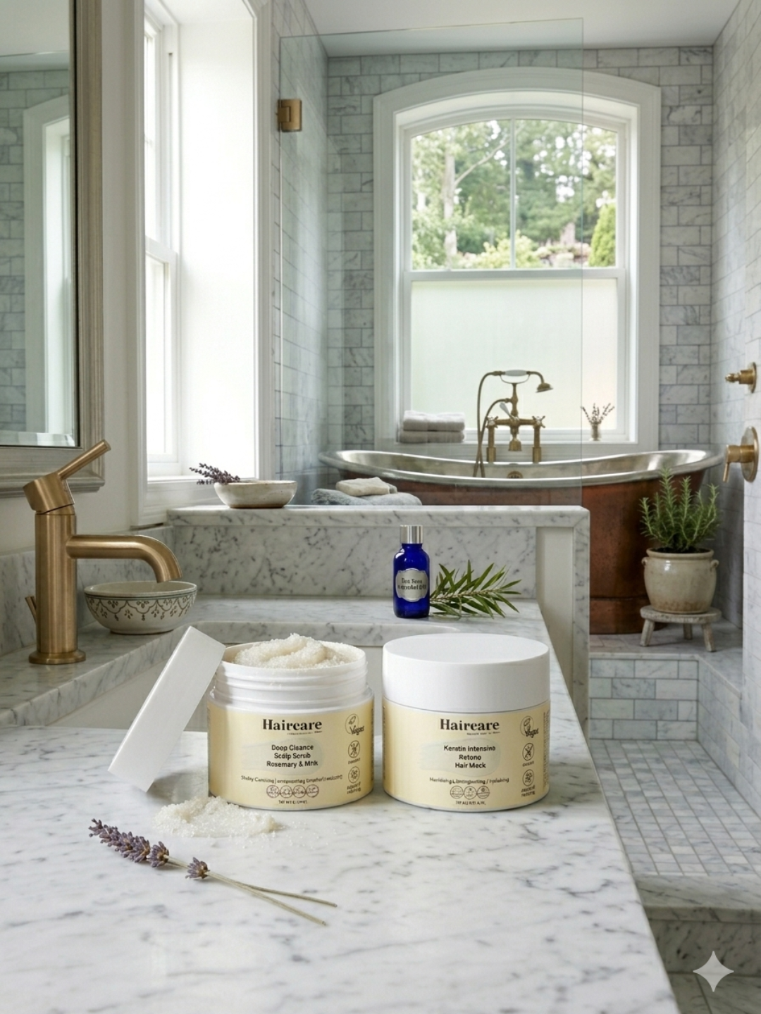 Scrub & Mask Haircare Bundle products — weekly scalp cleanse & deep hair repair in one routine
