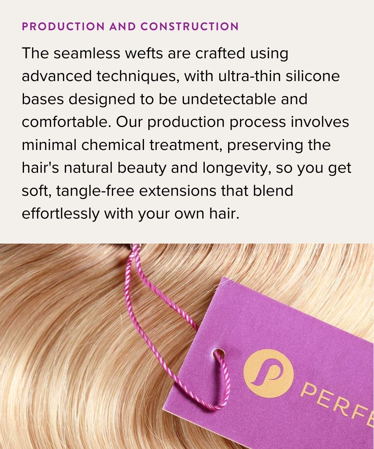 Curly Seamless Clip-In Hair Extensions (Old Design)