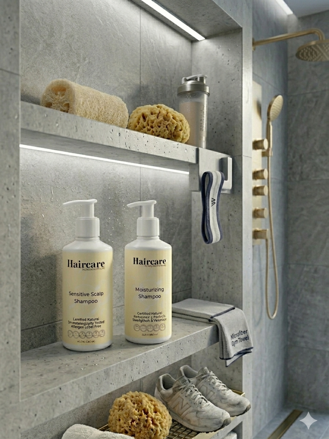Sensitive Scalp & Moisturising Shampoo bundle products — soothing care & deep hydration