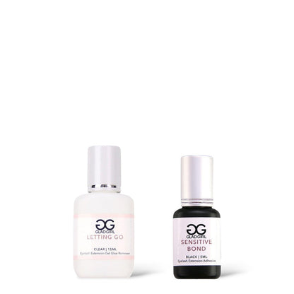 Sensitive Bond Eyelash Extension Glue + Remover/Primer Combo