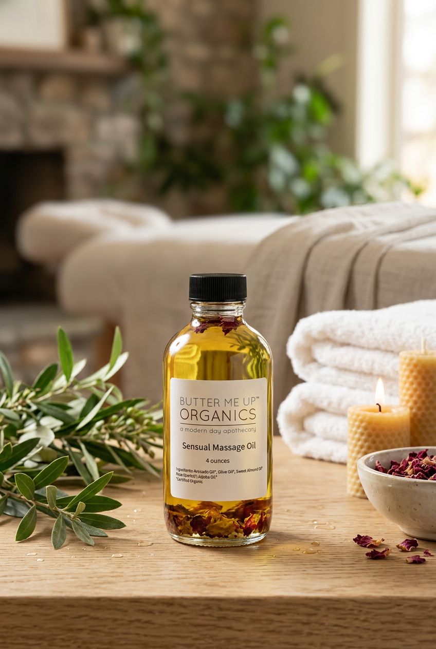 Aceite de masaje sensual