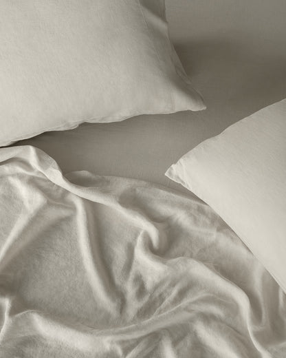 Stonewashed Linen Sheets Set