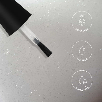 Gel constructor blanco brillante