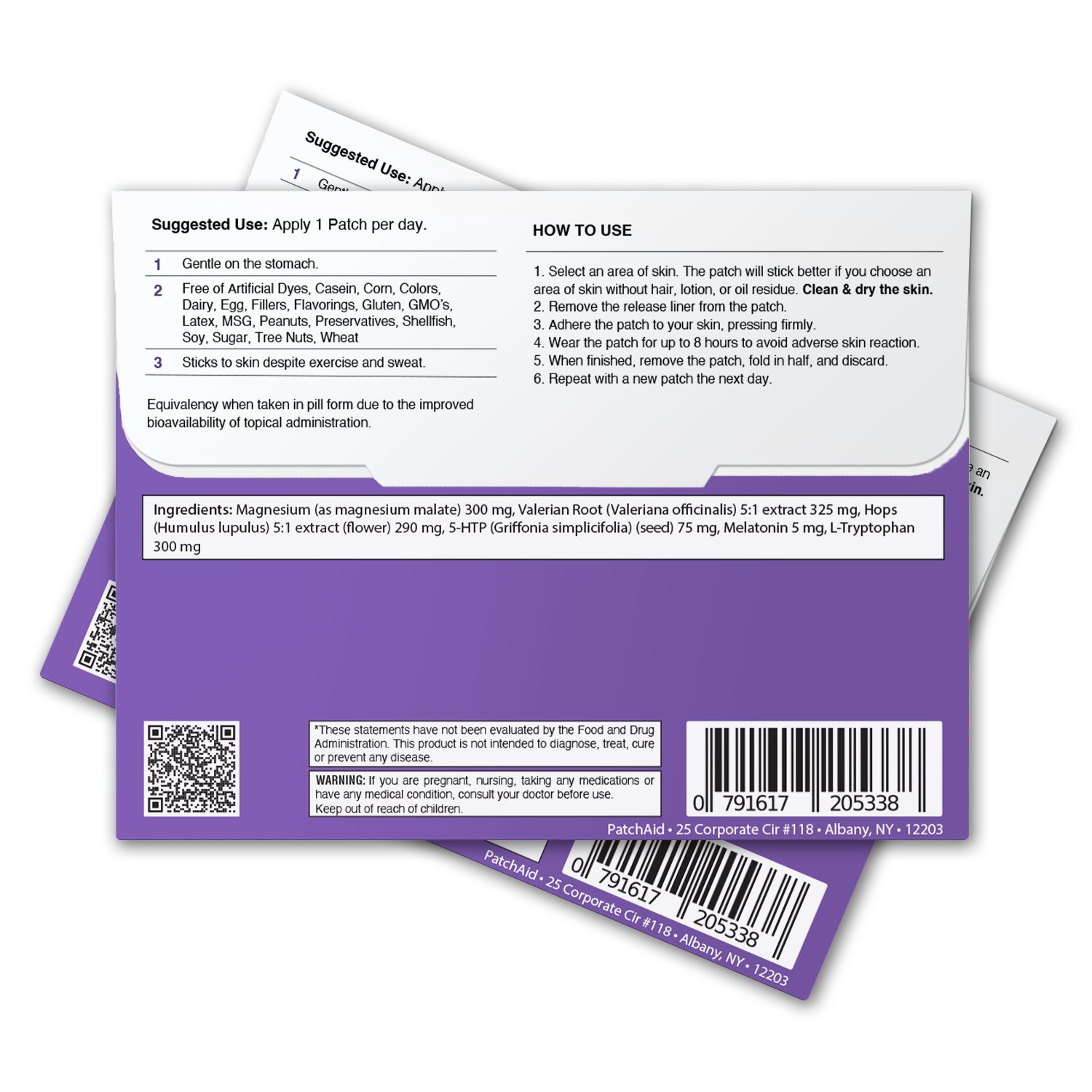 Brain Train Vitamin Patch Pack