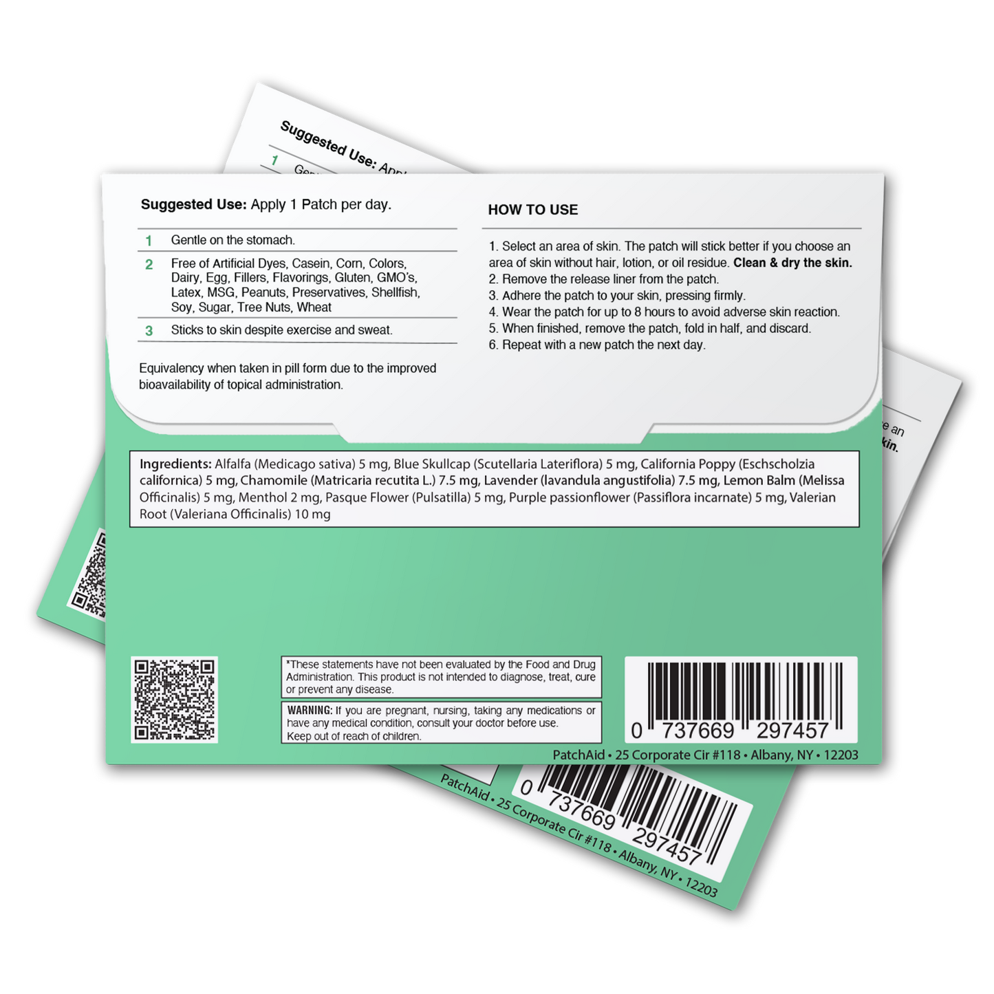 Sleep Aid Topical Patch for Kids (Melatonin-Free)