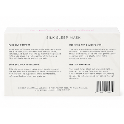 Silk Sanctuary Sleep Mask