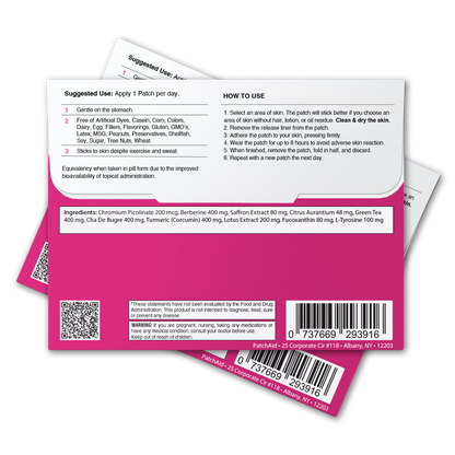 Turbo Weight Loss Vitamin Patch Pack