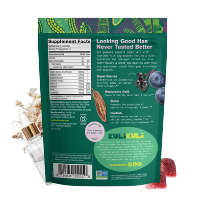 Hyaluronic Acid & Biotin Gummies for Skin & Hydration