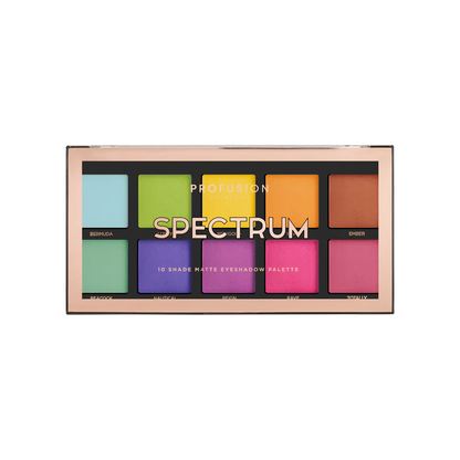 Spectrum 10 shade palette