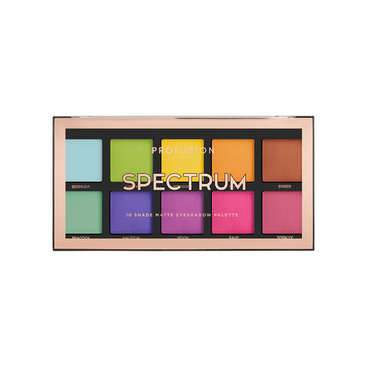 Spectrum 10 shade palette