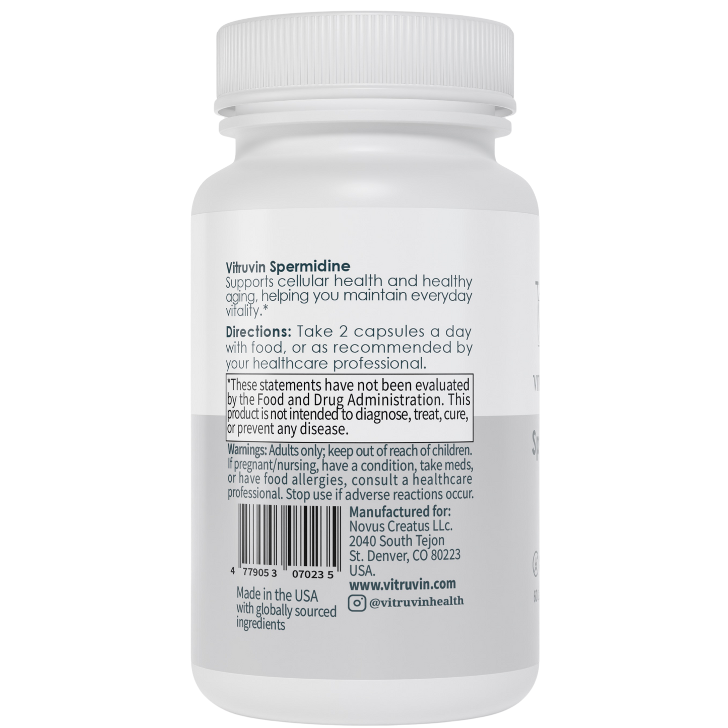 Vitruvin Spermidine