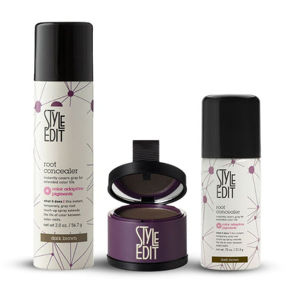 Brunette Touch-up and Conceal Trio