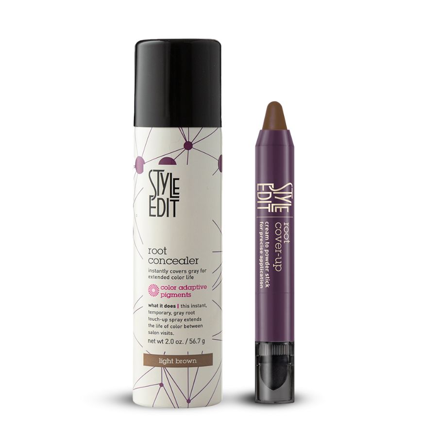 Root Cover Up Stick and Full Size Spray Duo