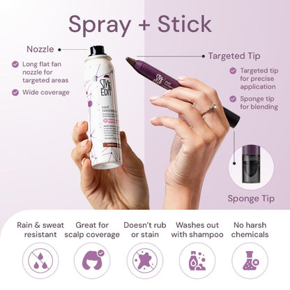 Brunette Cover Up Stick and Conceal DUO