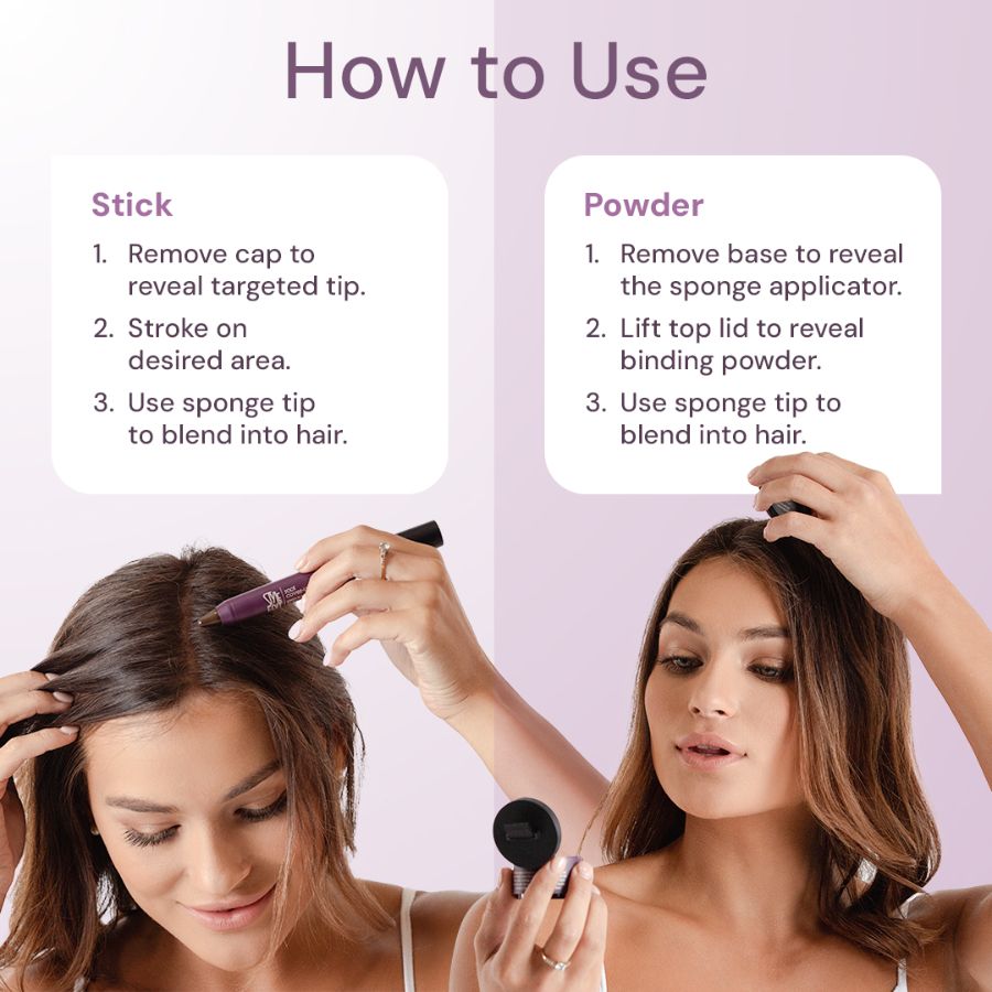 Brunette Cover Up Stick and Touch Up Powder DUO