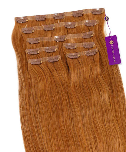 Straight Seamless Clip-In Hair Extensions (Old Design)