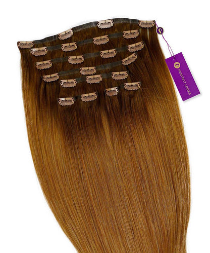 Straight Seamless Clip-In Hair Extensions (Old Design)