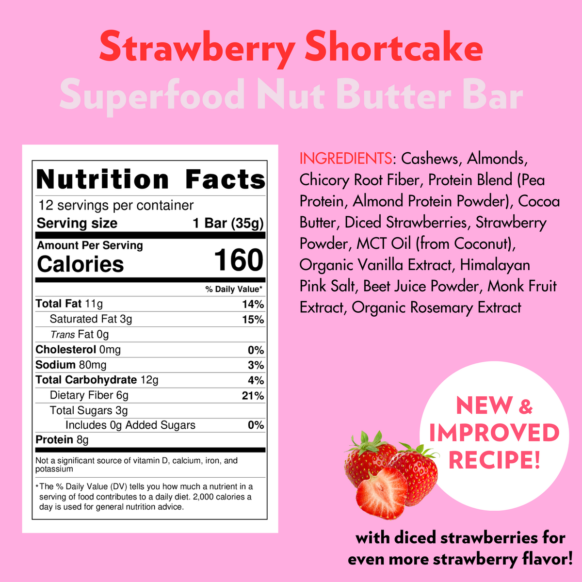 SUPERFOOD BAR BESTSELLER SAMPLER (8 Bars) UNDER 200 CALORIES