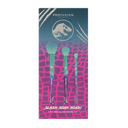 Jurassic World | Slash. Soar. Roar! Face & Eye Brush Set