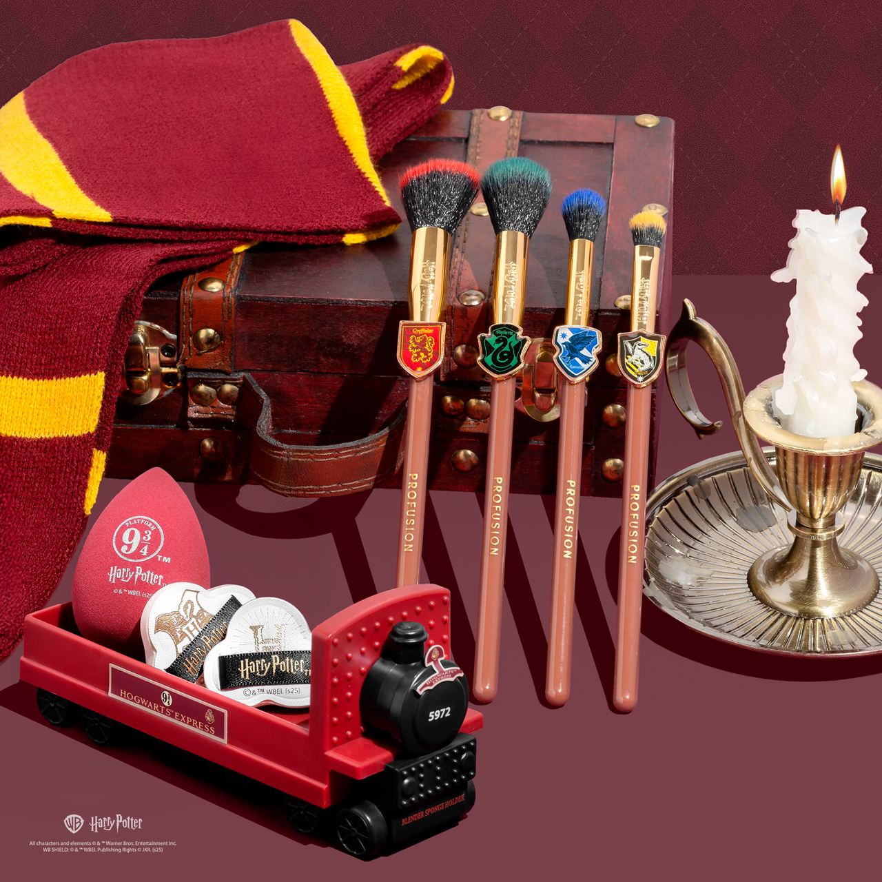 Harry Potter Holiday | House Champions Face & Brush Set