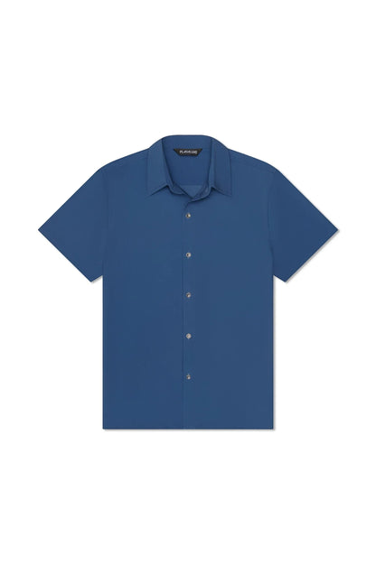 Todos Santos Classic Shirt – Petrol Blue