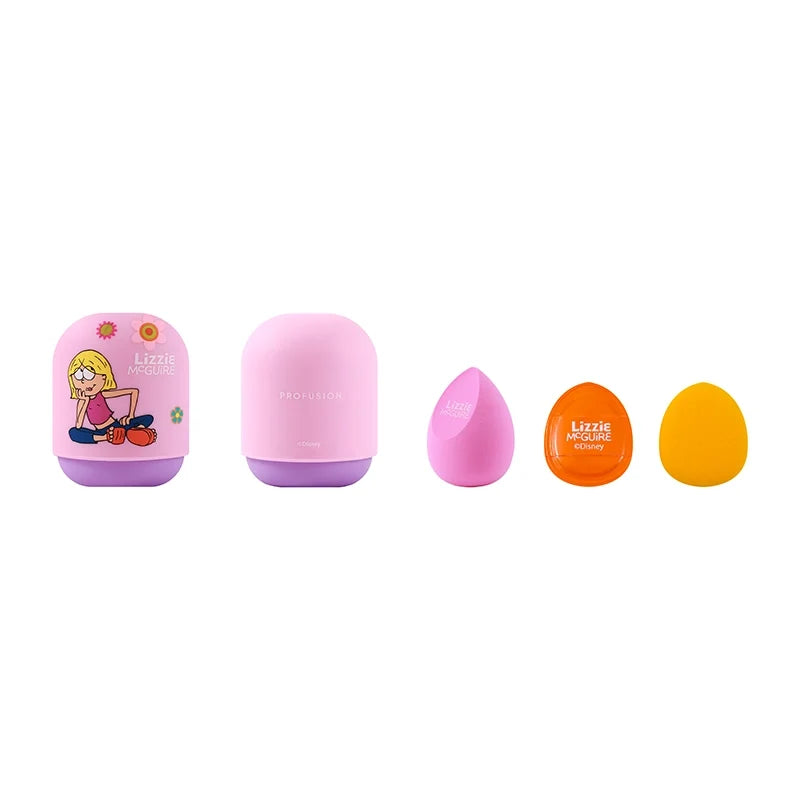 Lizzie McGuire | Totally Together Blending Sponge & Puff Set with Sponge Case