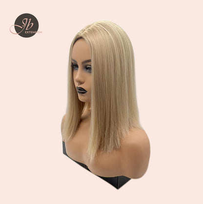 JBEXTENSION Clip in Topper Hair 14 inch 5*5 Piece for Women Clip in Top Crown Hair Clip on Toupee Hairpiece for Slight Hair Loss/Thinning Hair 14 Inch