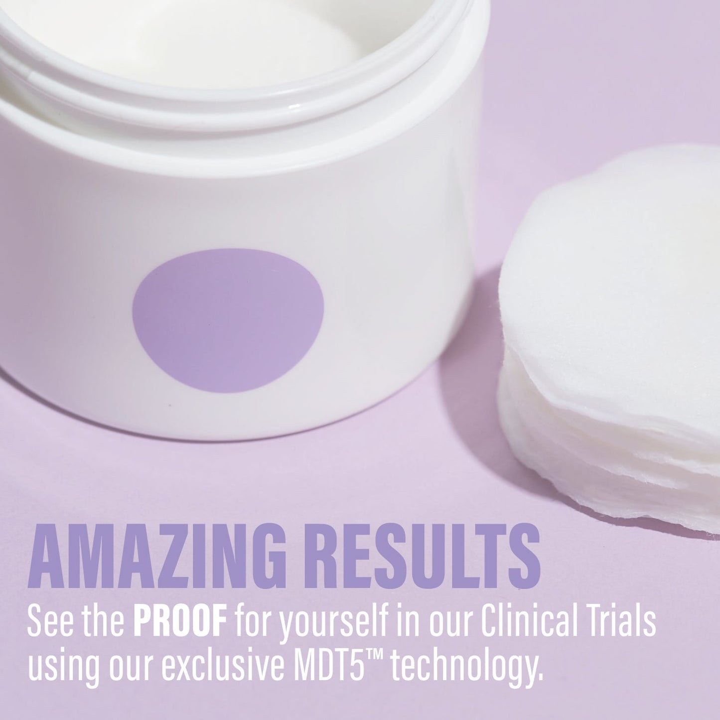TRANSPORT Exfoliating Glycolic Acid Pads 50ct