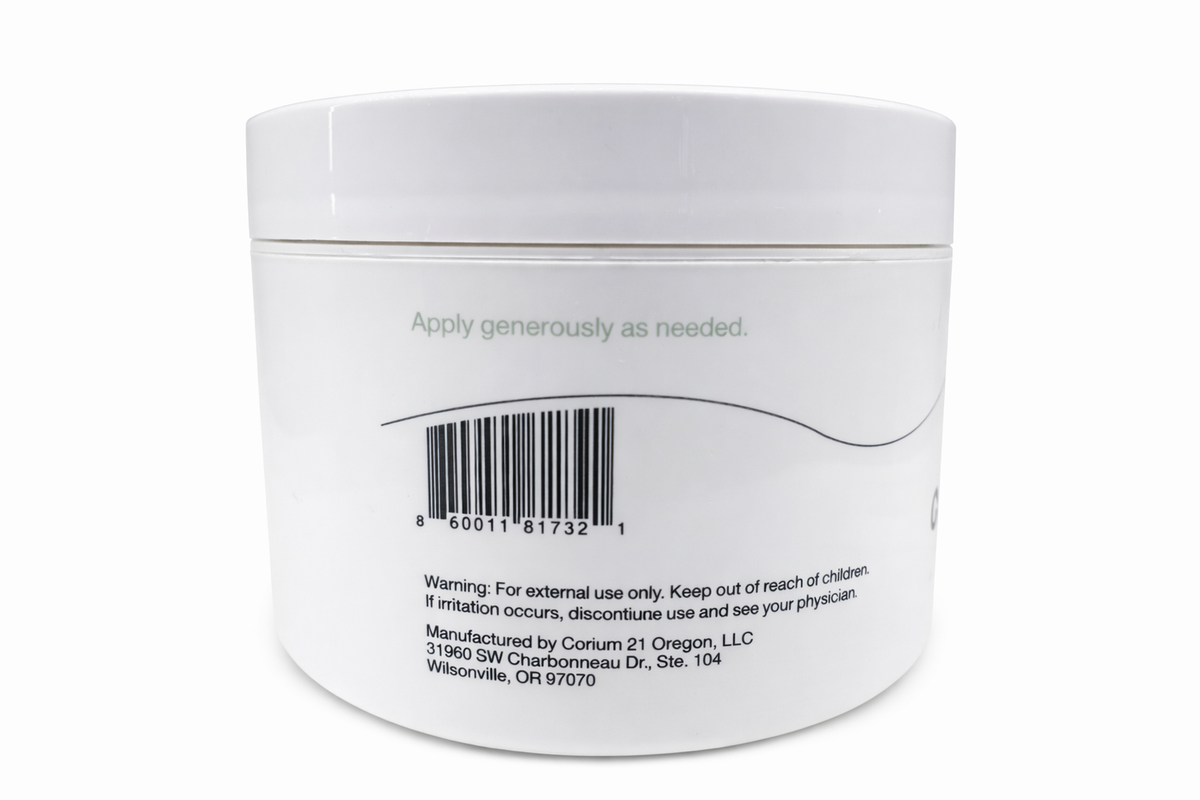 The Original Corium 21 Aloe Vera Skin Cream (8 oz Jar)