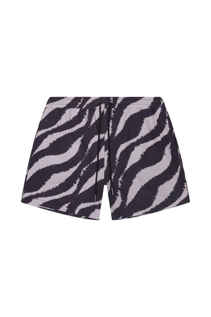Tulum 5-Inch Swim Trunk – Black Wave