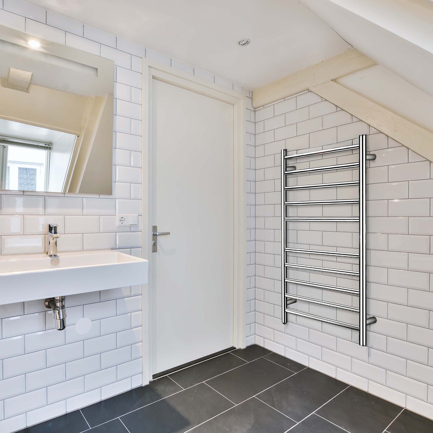 10 bar Stainless Steel Wall Mounted Electric Towel Warmer