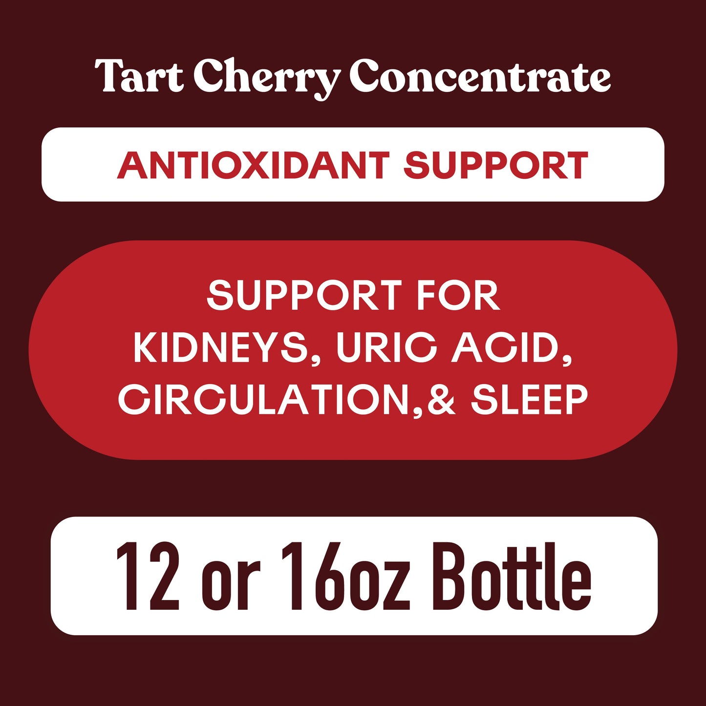 Tart Cherry Juice Concentrate