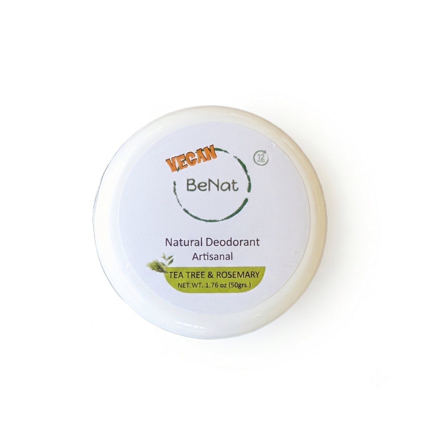 Crema desodorante vegana