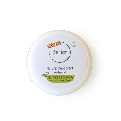 Crema desodorante vegana