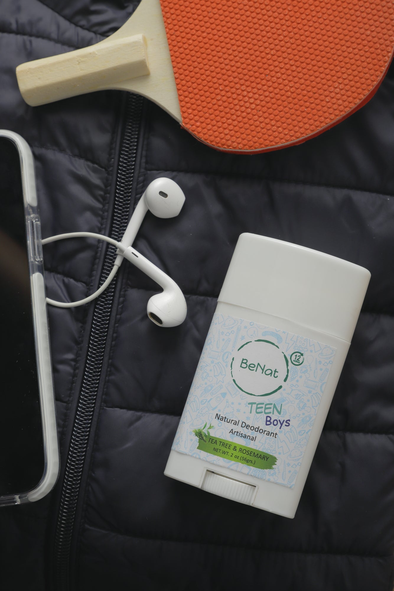 Desodorante totalmente natural para niños y adolescentes