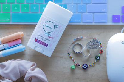 Desodorante totalmente natural para niños y adolescentes