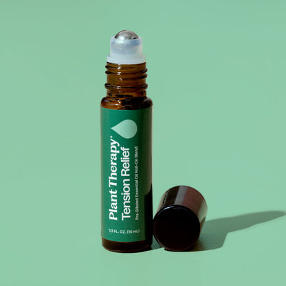 Mezcla de aceites esenciales prediluidos para aliviar la tensión en roll-on