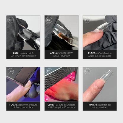 SOFGEL LITE™ | HEMA & TPO FREE Tip Adhesive Gel